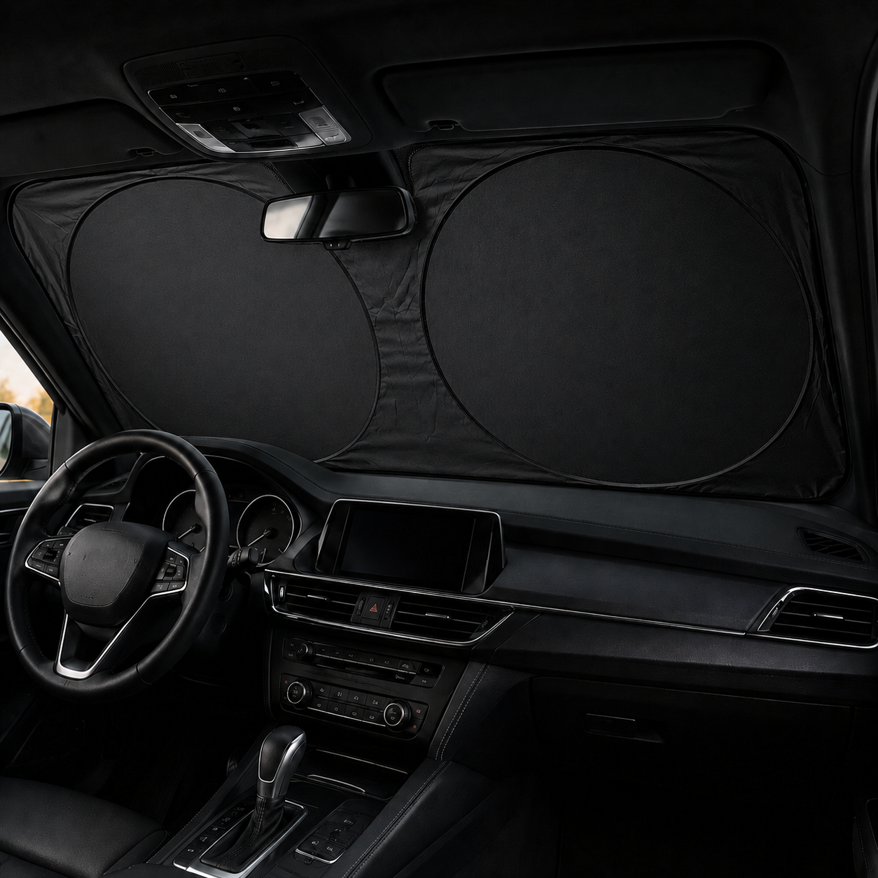 DashVolve Foldable Windshield Sunshade