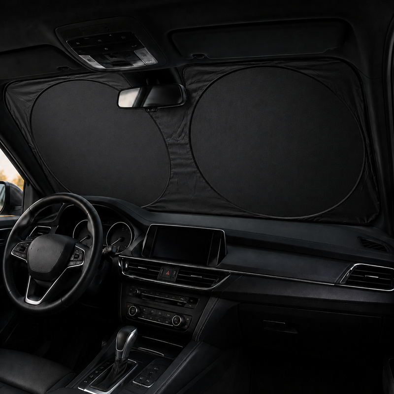 DashVolve Foldable Windshield Sunshade
