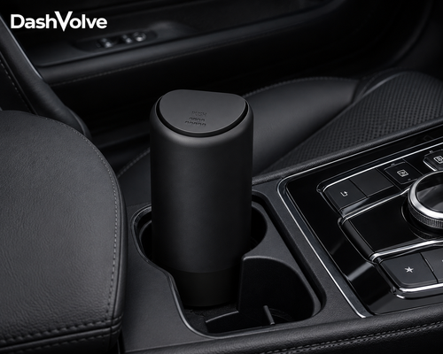 DashVolve Compact Car Trash Can