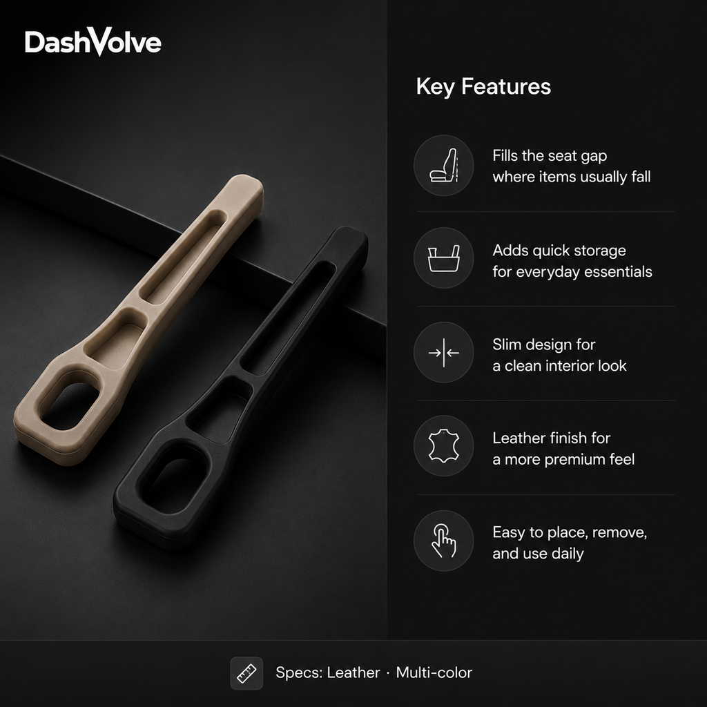 DashVolve Car Seat Gap Organizer